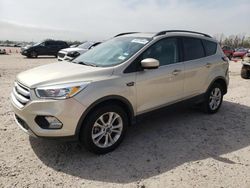 Salvage cars for sale at Houston, TX auction: 2018 Ford Escape SE