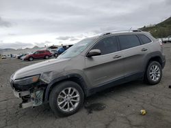 Salvage cars for sale from Copart Colton, CA: 2019 Jeep Cherokee Latitude