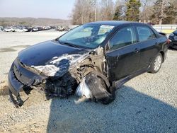 Vehiculos salvage en venta de Copart Concord, NC: 2010 Toyota Corolla Base