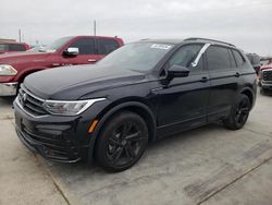 Salvage cars for sale from Copart Grand Prairie, TX: 2023 Volkswagen Tiguan SE R-LINE Black