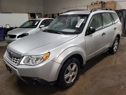 Salvage cars for sale from Copart Elgin, IL: 2011 Subaru Forester 2.5X