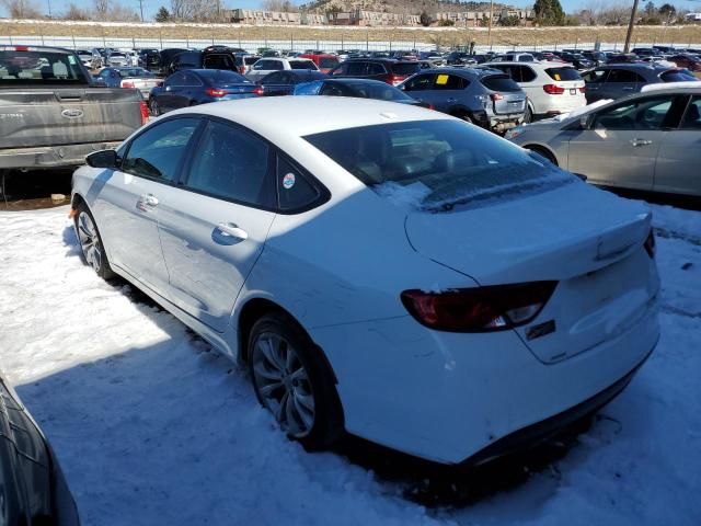 2015 Chrysler 200 S