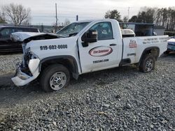 Chevrolet salvage cars for sale: 2022 Chevrolet Silverado C2500 Heavy Duty