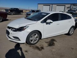 Vehiculos salvage en venta de Copart Albuquerque, NM: 2018 Chevrolet Cruze LT