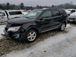 Vehiculos salvage en venta de Copart Candia, NH: 2017 Ford Explorer XLT