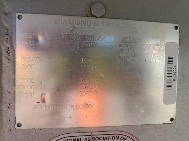 1999 Diamond 2000 Diam Trailer