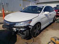 Honda salvage cars for sale: 2016 Honda Accord Touring