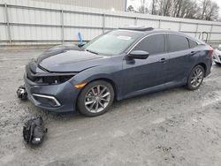 Salvage cars for sale from Copart Gastonia, NC: 2019 Honda Civic EX