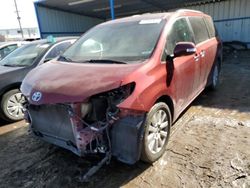 Toyota salvage cars for sale: 2015 Toyota Sienna XLE