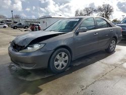 Salvage cars for sale from Copart Sacramento, CA: 2005 Toyota Camry LE