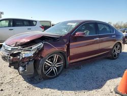 Honda salvage cars for sale: 2017 Honda Accord Touring