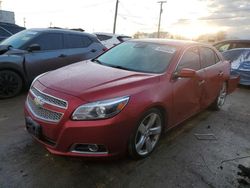 Salvage cars for sale at Chicago Heights, IL auction: 2013 Chevrolet Malibu LTZ