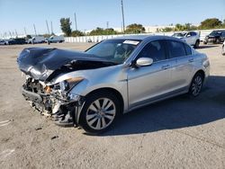 Salvage cars for sale from Copart Miami, FL: 2012 Honda Accord EX