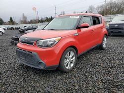 Salvage cars for sale from Copart Portland, OR: 2015 KIA Soul +