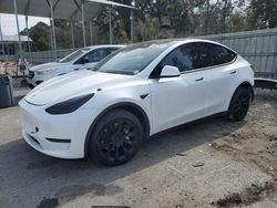 Salvage cars for sale at Savannah, GA auction: 2020 Tesla Model Y