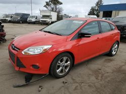 Salvage cars for sale from Copart Woodhaven, MI: 2014 Ford Focus SE