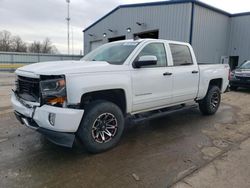 Chevrolet Silverado k1500 lt salvage cars for sale: 2017 Chevrolet Silverado K1500 LT