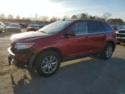 Ford Edge Limited salvage cars for sale: 2013 Ford Edge Limited