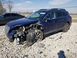 Salvage cars for sale from Copart Cicero, IN: 2015 Subaru Outback 2.5I Limited