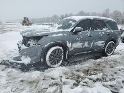 Salvage cars for sale from Copart Brookhaven, NY: 2023 Nissan Pathfinder SL