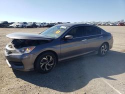 Salvage cars for sale at Earlington, KY auction: 2016 Honda Accord LX