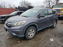 Salvage cars for sale at Baltimore, MD auction: 2016 Honda CR-V LX