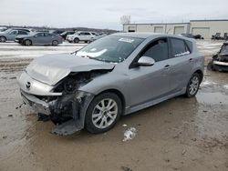 Salvage cars for sale at Kansas City, KS auction: 2010 Mazda 3 S