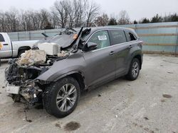 Salvage cars for sale at Rogersville, MO auction: 2015 Toyota Highlander LE