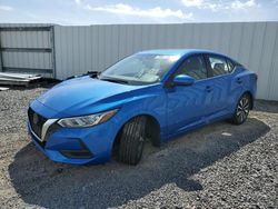 Salvage cars for sale at Riverview, FL auction: 2021 Nissan Sentra SV