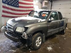 Salvage trucks for sale at Lyman, ME auction: 2005 Toyota Tundra Access Cab SR5