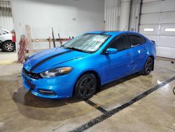 Salvage cars for sale at York Haven, PA auction: 2016 Dodge Dart SXT