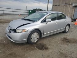 Honda salvage cars for sale: 2007 Honda Civic Hybrid