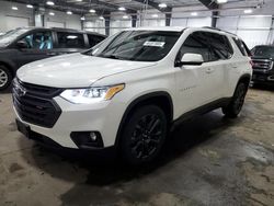 Salvage cars for sale at Ham Lake, MN auction: 2019 Chevrolet Traverse High Country