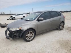 Salvage cars for sale from Copart New Braunfels, TX: 2011 KIA Forte EX