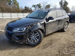 Salvage cars for sale at Hampton, VA auction: 2015 Volkswagen Touareg V6