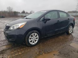 Salvage cars for sale at Columbia Station, OH auction: 2013 KIA Rio LX