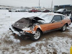 Salvage cars for sale at Colorado Springs, CO auction: 1982 Datsun 280ZX 2+2