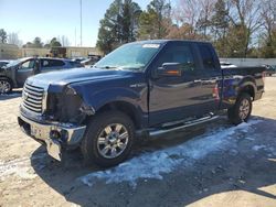 Salvage cars for sale at Knightdale, NC auction: 2010 Ford F150 Super Cab