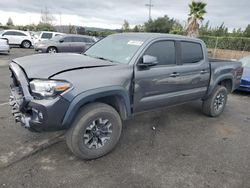 Salvage cars for sale at San Martin, CA auction: 2019 Toyota Tacoma Double Cab