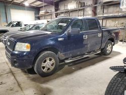 Salvage cars for sale at Eldridge, IA auction: 2006 Ford F150 Supercrew