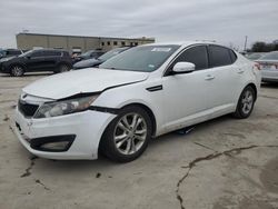 Salvage cars for sale at Wilmer, TX auction: 2013 KIA Optima EX