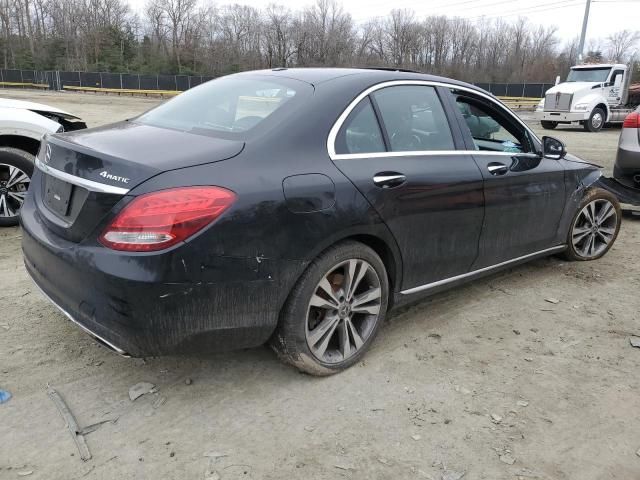 2018 Mercedes-Benz C 300 4matic