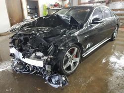 Salvage cars for sale at Pekin, IL auction: 2016 Mercedes-Benz S 63 AMG