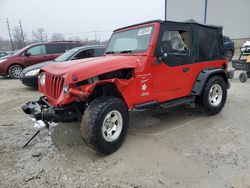 Salvage cars for sale at Lawrenceburg, KY auction: 1999 Jeep Wrangler / TJ Sport