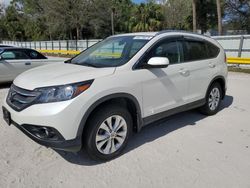 Salvage cars for sale at Fort Pierce, FL auction: 2014 Honda CR-V EXL