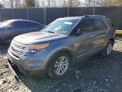 Salvage cars for sale at Waldorf, MD auction: 2013 Ford Explorer XLT