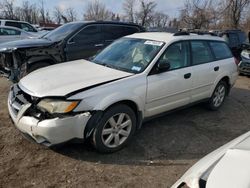 Subaru Outback salvage cars for sale: 2008 Subaru Outback 2.5I