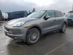 Salvage cars for sale at Hayward, CA auction: 2014 Porsche Cayenne