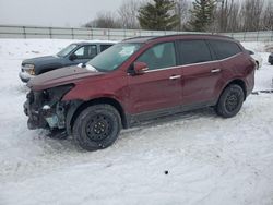 Salvage cars for sale at Davison, MI auction: 2016 Chevrolet Traverse LT