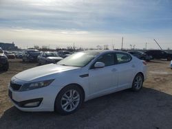 Salvage cars for sale at Des Moines, IA auction: 2013 KIA Optima EX